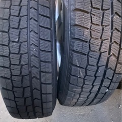 175/65R15 　ダンロップ　アルミ付きスタッドレスタイヤ