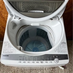 J3001 東芝　TOSHIBA 洗濯機　2021年製　6キロ　凹みあり