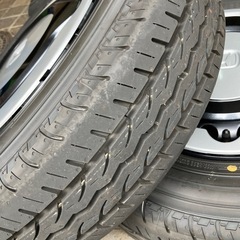 新車外し　N VAN 　エヌバン　タイヤ　ホイールセット　