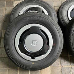 新車外し　N VAN 　エヌバン　タイヤ　ホイールセット　-メンズ右利き初心者用キャロウェイXHOTゴルフクラブセットK-2253