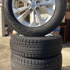 値下げ スタッドレスタイヤ ホイールセット 225/65r17 日産 