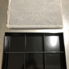 松花堂弁当箱六切10個セット【食器付き】