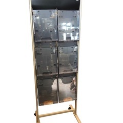 3段　パンフレットスタンド　パンフレットケース　チラシケース