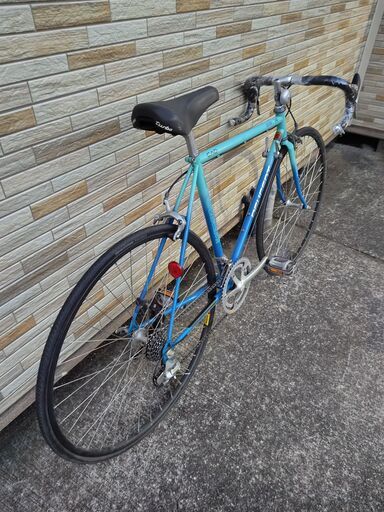 中古自転車 2×7段変速 525MM PEUGEOTビンテージロード軽整備済み 防犯