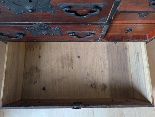 時代家具 時代箪笥 車箪笥 薬箪笥 和箪笥 アンティーク 江戸期の時代箪笥 和箪笥 米沢箪笥