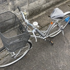 【26インチ自転車】ブリヂストン製　内装3段変速　オートライト付❗️前後タイヤ、サドル新品❗️若林自転車　浜大津店　SALE中❗️