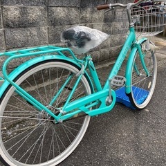 【26インチ自転車】美品❗️使用少ない❗️変速なし　サドル新品❗️若林自転車　浜大津店　SALE中❗️
