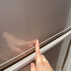 SHARP 3ドア冷蔵庫 耐震ロック付 