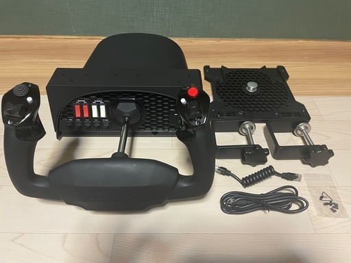 販売済】Honeycomb Aeronautical ALPHA FLIGHT CONTROLS YOKE & SWITCH