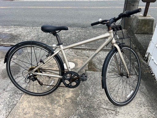 Marukin DEUT クロスバイク　700c 自転車 Marukin] DEUT 700cクロスバイク アルミ/7speeds/ベージュ 楽天市場