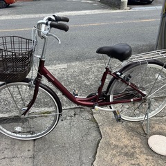 BRIDGESTONE Alumiu ブリヂストン アルミーユ 24インチ 自転車 ママチャリ（2）
 