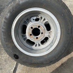 WESTERN WHEEL 15インチ 8.5j BFグッドリッチ 255/60-15 PCD115？アメ 