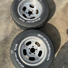 WESTERN WHEEL 15インチ 8.5j BFグッドリッチ 255/60-15 PCD115？アメ 