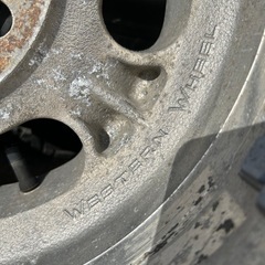 WESTERN WHEEL 15インチ 8.5j BFグッドリッチ 255/60-15 PCD115？アメ 