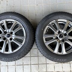 まあまあ美品★軽・コンパクト用スタッドレスタイヤセット★175/65R14　5分山