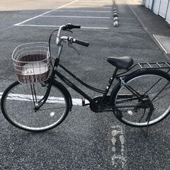 ☆ジモティ割あり☆ スカイホリデー 自転車 茶ネズミ クリーニング済み