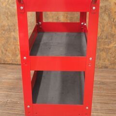 STRAIGHT ストレート ツールワゴン 引き出し付  3段 キャスター付 耐荷重150kg