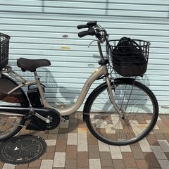 YAMAHA 電動自転車 電動アシスト自転車 PAS With 26インチ マットナチュラルブラウン