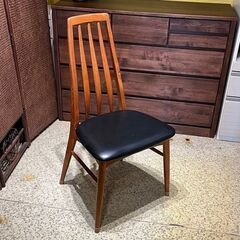 武蔵小山店】【在庫5点】 アーム無しチェア ダイニングチェア チーク材 
