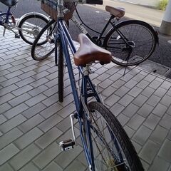 ☆ジモティ割あり☆ 自転車 27インチ ブルー クリーニング済み TK3441