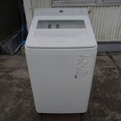 △Panasonic パナソニック 全自動電気洗濯機 NA-F10AKE1 10kg 2022年製 動作品 ホワイト/管理9563