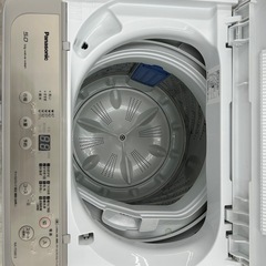 【お持ち帰り大特価•家電6ヶ月保証】Panasonic 洗濯機　5kg NA-F50B13  2020年製