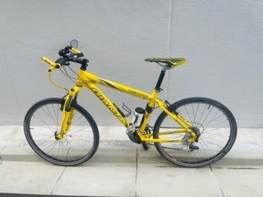 クロスバイク化 GIANT ROCK4500