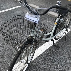 ☆ジモティ割あり☆自転車 26インチ ホワイト 動作確認／クリーニング