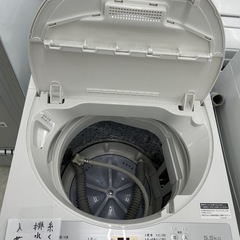 お持ち帰り大特価•家電6ヶ月保証】※注SHARP 洗濯機 5.5kg