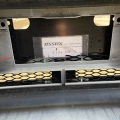 ハイエースナロー　essexフロントバンパーバンパーガード　マッドブラック