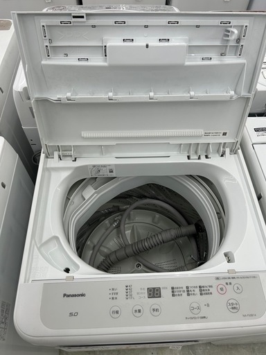 中古 高年式 洗濯機 パナソニック 5.0kg 2017年～2018年製造 全自動 