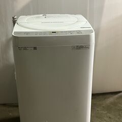 ①✅SHARP 電気洗濯機✅送料設置無料 ✅ES-GE6C-W✅ 🌸SHARP 電気洗濯機 ES-GE6C-W