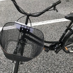 ☆ジモティ割あり☆ 自転車 27インチ ブラック＆グレー クリーニング