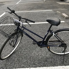 ★ジモティ割あり★自転車　２７インチ　青　動作確認／クリーニング済み KJ6715 ☆ジモティ割あり☆自転車 27インチ 青 動作確認／クリーニング済み