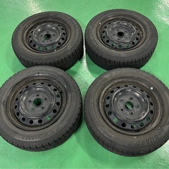 195/65R15 iG50PLUS  トヨタ純正ホイール付き バリ溝 4本 2019年製造