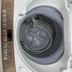 【お持ち帰り大特価•家電6ヶ月保証】SHARP 洗濯機　7kg ES-T713 2020年製