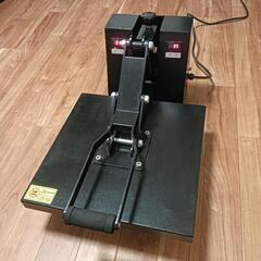 ヒートプレス機　二枚貝式　DIY　熱圧着