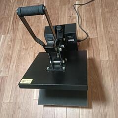 ヒートプレス機　二枚貝式　DIY　熱圧着