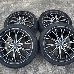 愛知県発(18インチアルミホイールタイヤセット)