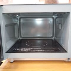 2023年製 Panasonic パナソニック 単機能レンジ NE-FL222-K  横開き 22L メタルブラック ヘルツフリー 黒 電子レンジ　　■近隣配送無料 買取GO‼　栄和店