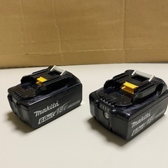 マキタ　バッテリー　18v 6.0Ah 2個セット
