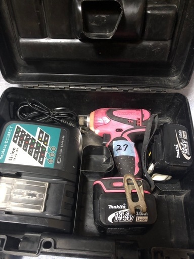 ③マキタ14vインパクトTD131D中古、オリジナルハウジン メンテナンス用品 