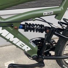 ありがとうございました！ハマー マウンテンバイク グリーン 変速付 26インチ