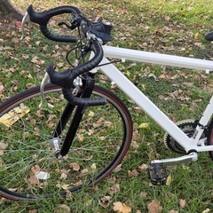 Velo ロードバイク SHIMANO INNOVA 白  7段変速 自転車