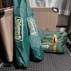 コールマン　テント　キャンプ用品　セット