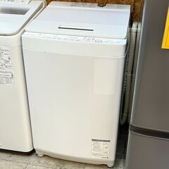 東芝 8kg 洗濯機 ウルトラファインバブル洗浄 低振動・低騒音設計 ホワイト 白★