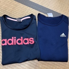 adidas レディースTシャツ2枚組
