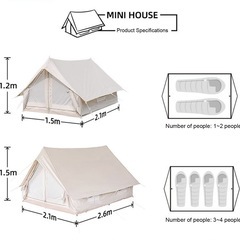 TOMOUNT  TC ポリコットン ロッジ テント 