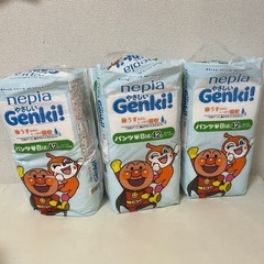 オムツ　bigサイズ12〜22kg 未開封　Genki アンパンマン