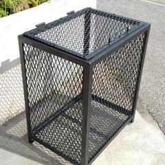 【商談中】屋外用ゴミ箱！つや消しブラック！